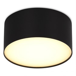 ST LUCE ST606.432.12 Светильник потолочный Черный LED 1*12W 3000K Ra>85  IP20 D120xH55 180-240V ST606.432.12 - фото 94732