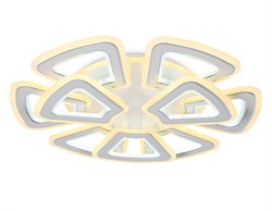 Ambrella Светильник потолочный светодиодный с пультом FA8892/6+3 WH/CH белый/хром 210W 3000K/4200K/6400K 650*640*130 (ПДУ РАДИО 2.4G) FA8892 - фото 94951