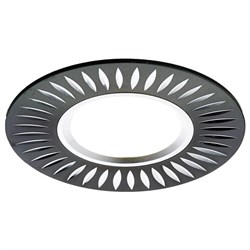 Ambrella Встраиваемый потолочный точечный светильник A507 BK/AL черный/алюминий A507 BK/AL - фото 95163