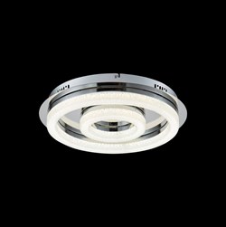 Freya LED Сaprice Хром Потолочный светильник 2500 LED 33W FR6001CL-L33CH - фото 95292