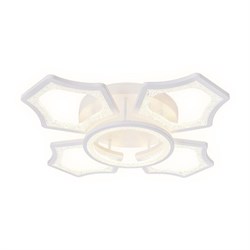 Ambrella Потолочный светодиодный светильник с пультом FA575/4+1 WH белый 106W 620*620*120 (ПДУ РАДИО 2.4G) FA575 - фото 95766