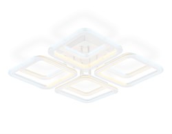 Ambrella Светильник светодиодный потолочный FA8948/4+4 WH белый 101W 3000-6000K 485*485*120 (ПДУ ИК) FA8948 - фото 95865