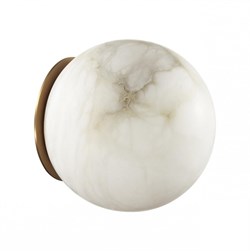 Odeon Light 6684/5CLA L-VISION ODL24 121   Потолочный светильник латунь/металл/алебастр IP20 LED 5W 3000/4000 MARBELLA 6684/5CLA - фото 95950