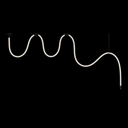 LOFT IT 10388B Black Потолочный светильник Thread, шт 10388B Black - фото 96012