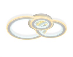 Ambrella Потолочный светодиодный светильник с пультом FA861 WH белый 71W 580*430*120 (ПДУ РАДИО 2.4) FA861 - фото 96026