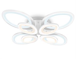 Ambrella Потолочный светодиодный светильник с пультом FA4493/4+4 WH белый 134W 3000+6400K/4200K/6400+3000K 620*620*120 (ПДУ ИК) FA4493 - фото 96098