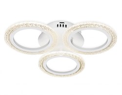 Ambrella Потолочный светодиодный светильник с пультом FA4050/3 WH белый 4200K/3000/6400K 30W D490*65 (ПДУ ИК) FA4050 - фото 96109