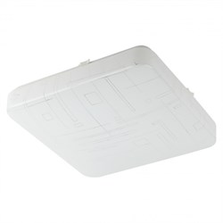 ЭРА Светильник потолочный Классик без ДУ SPB-6-24 Nancy S светодиодный без ДУ квадратный Б0051093 - фото 96141