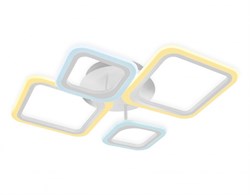 Ambrella Потолочный светодиодный светильник с пультом FA4382/4 WH белый 4200K/3000K+6400K/6400K+3000K 59W 660*490*120 (ПДУ ИК) FA4382 - фото 96171