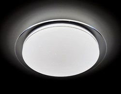 Ambrella Потолочный светодиодный светильник с пультом FF47 WH белый 48W D450*75 (ПДУ ИК) FF47 - фото 96223