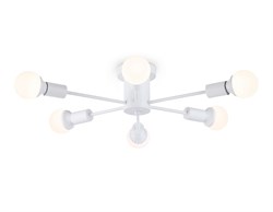 Ambrella Потолочный светильник в стиле лофт TR80401/6 WH белый E27/6 max 60W D780*150 TR80401 - фото 96229
