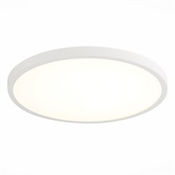 ST LUCE ST601.532.18 Светильник потолочный Белый LED 1*18W 3000K 1 620Lm Ra>90 120° IP20 D225xH25 220V ST601.532.18 - фото 96261