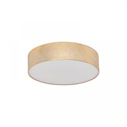 Eglo 97641 Потолочный светильник VISERBELLA, 1х60W (E27), 380, H110, cталь, шампань / текстиль, золотой 97641 - фото 96383