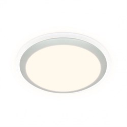 Ambrella Потолочный светодиодный светильник с пультом FF49 WH белый 48W 3000K/4200K/6400K D400*75 (ПДУ ИК) FF49 - фото 96404