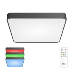 Citilux CL724K95G1 Купер Черный Светильник потолочный с RGB CL724K95G1 - фото 96411