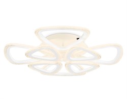 Ambrella Светильник потолочный светодиодный с пультом FA4515/4+4 WH белый 106W 4200K/3000K/6400K D640*125 (ПДУ ИК) FA4515 - фото 96446