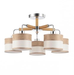 Freya Modern Helen Хром Потолочный светильник E27 40W FR5329-PL-05-CH - фото 96838