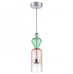 Lightstar 814004 Люстра BELLE LED 1х8W 400LM АЛЮМИНИЙ/МУЛЬТИКОЛОР 3000K 814004 - фото 97142