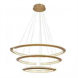 Lightstar 814233 Люстра VIRATA LED 105W 5250LM ЗОЛОТО 3000K 814233 - фото 97162