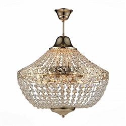 ST LUCE SL669.203.11 Люстра подвесная  Французское золото/Прозрачный E14 11*40W SL669.203.11 - фото 97191