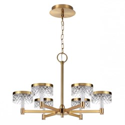 Odeon Light 5032/36L L-VISION ODL24 античн.бронза/металл/акрил Люстра LED 36W 4000K 2596лм FIVRE 5032/36L - фото 97205