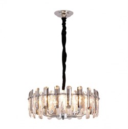 Ambrella Подвесная хрустальная люстра TR5303/8 CH/SM хром/дымчатый E14/8 max 40W D500*615 TR5303 - фото 97260