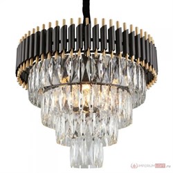 ImperiumLoft Подвесная люстра Empire Black Chandelier Crystal D 54 147700-22 - фото 97281