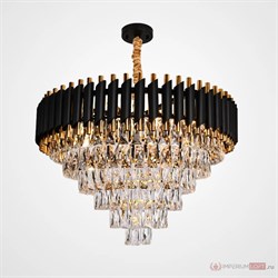 ImperiumLoft Подвесная люстра Empire Black Chandelier Crystal D 66 147701-22 - фото 97289