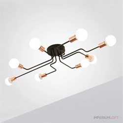 ImperiumLoft Потолочная люстра SCHEME GOLD 102020-26 - фото 97442