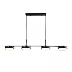 F-promo Disco 4042-4P, подвесная люстра, L1000xW150xH140/1140, 4xLEDx12W, 3840LM, 4000K 4042-4P - фото 97552