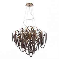 Odeon Light 5066/12 HALL ODL24 397 античн.бронза/коричневый/металл/металл Люстра G9 12*40W CHAINY 5066/12 - фото 97584