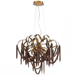 Odeon Light 5066/6 HALL ODL24 397 античн.бронза/коричневый/металл/металл Люстра G9 6*40W CHAINY 5066/6 - фото 97599