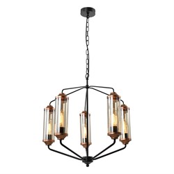 Люстра подвесная Черный бронзовый LSP-8800 - фото 97623