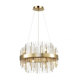 Odeon Light 4639/8 ODL20 423 золотой/металл/стекло Люстра G9 8*40W 220V IDA 4639/8 - фото 97687