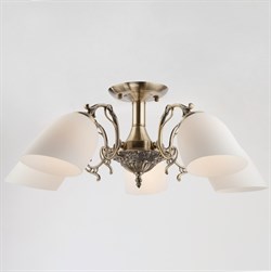 Eurosvet Классическая потолочная люстра 22010/5 античная бронза 00000058619 - фото 97814