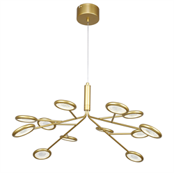 F-Promo 4253-12P, подвесная люстра, D650xH1320/320, 12xLEDx3W, 3060LM, 4000K, included 4253-12P - фото 97848