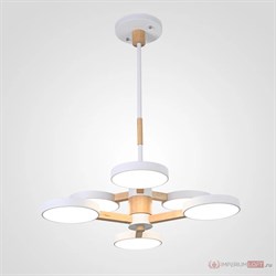 ImperiumLoft Подвесная люстра TURNA DBL L6 White 141109-26 - фото 97865