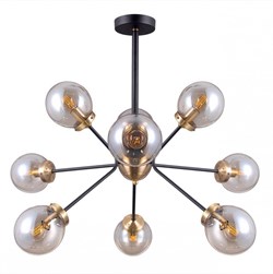 Citilux CL105295 Планета Черн+Дымч. Люстра CL105295 - фото 98437