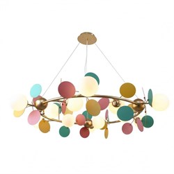 F-promo Multy Bliss Люстра D1050*H240/1120 12*G9*25W, excluded 2772-12P - фото 98627