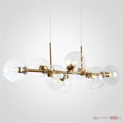 ImperiumLoft Люстра Staggered Glass Chandelier 8 107263-22 - фото 98898