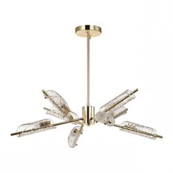 Lumion 6537/8C MODERNI LN23 112 золотой Люстра потолочная G9 8*25W 220V GEORGIA 6537/8C - фото 98904