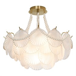 Lussole LOFT Люстра потолочная блестящее золото E14 LSP-8835 - фото 98965