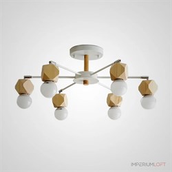 ImperiumLoft Люстра на штанге JX D78 White 101700-26 - фото 99342