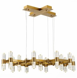 ST Luce SL6007.203.26 Люстра подвесная Латунь/Прозрачный LED 26*2,5W 4000K SL6007.203.26 - фото 99377