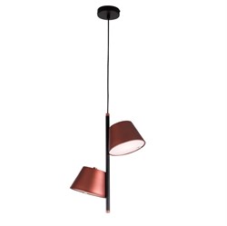 Lightstar 719223 Люстра CAPPE 2x40W GX53 ЧЕРНЫЙ/КРАСНЫЙ 719223 - фото 99586