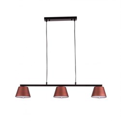 Lightstar 719233 Люстра CAPPE 3x40W GX53 ЧЕРНЫЙ/КРАСНЫЙ 719233 - фото 99601
