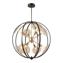 Люстра подвесная черный бронзовый LSP-8929 - фото 99674