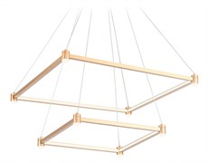 Ambrella Светильник подвесной светодиодный FL5599/2+8 GD золотой 60W 3000K/4200K/6400K 600*600*1300 (без ПДУ) FL5599