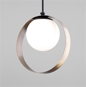 Eurosvet Подвесной светильник со стеклянным плафоном 50205/1 черный/бронза a051773