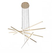 ST Luce SL394.223.06 Светильник подвесной Матовое золото/Белый LED 6*16,6W 4000K SL394.223.06